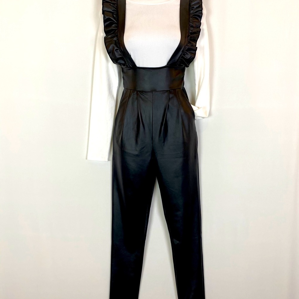 Midnight Ruffle Jumpsuit